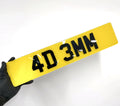 4D NUMBER PLATE