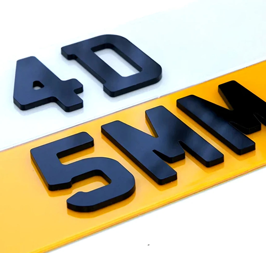 4D 5MM NUMBERPLATE