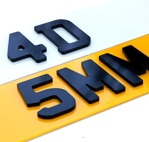 4D 5MM NUMBERPLATE